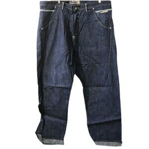 Akademiks Vintage 90s Y2K Streetwear Baggy HipHop Jean's 42